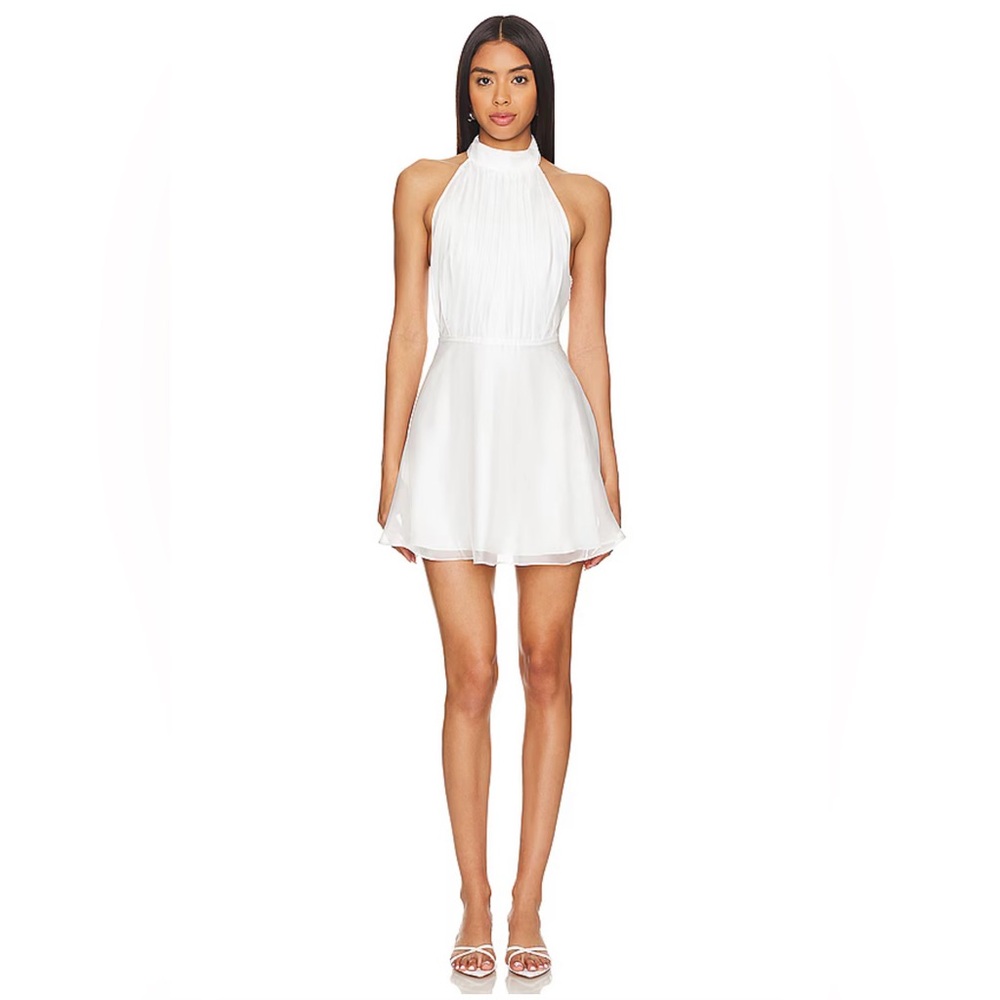 Lovers and Friends Heartbreaker Dress in White
